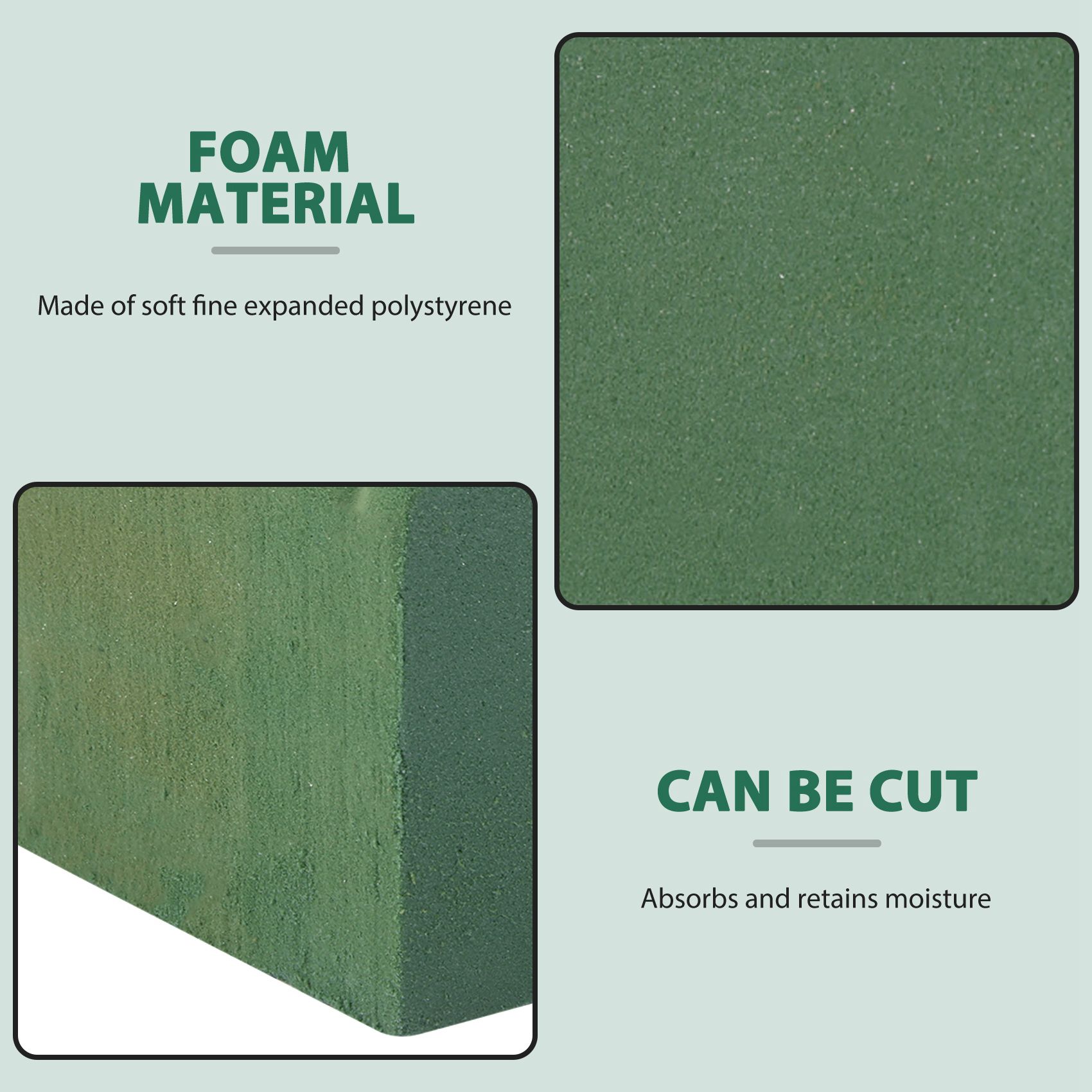 AC52-6PCS Floral Foam Bricks F - Florist Flower Supply 评论和价格