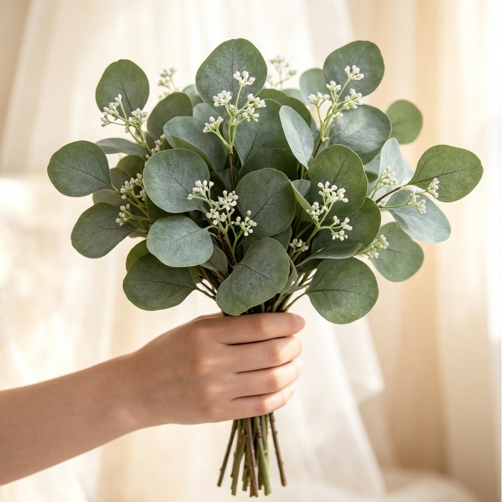 1/3Pcs Artificial Eucalyptus B - Florist Supply Bulk 评论和价格