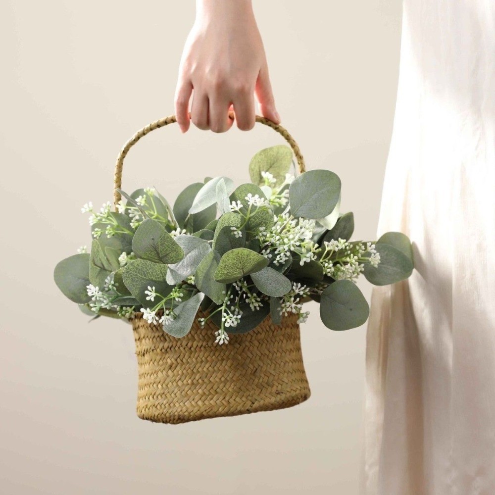 1/3Pcs Artificial Eucalyptus B - Florist Supply Bulk 评论和价格