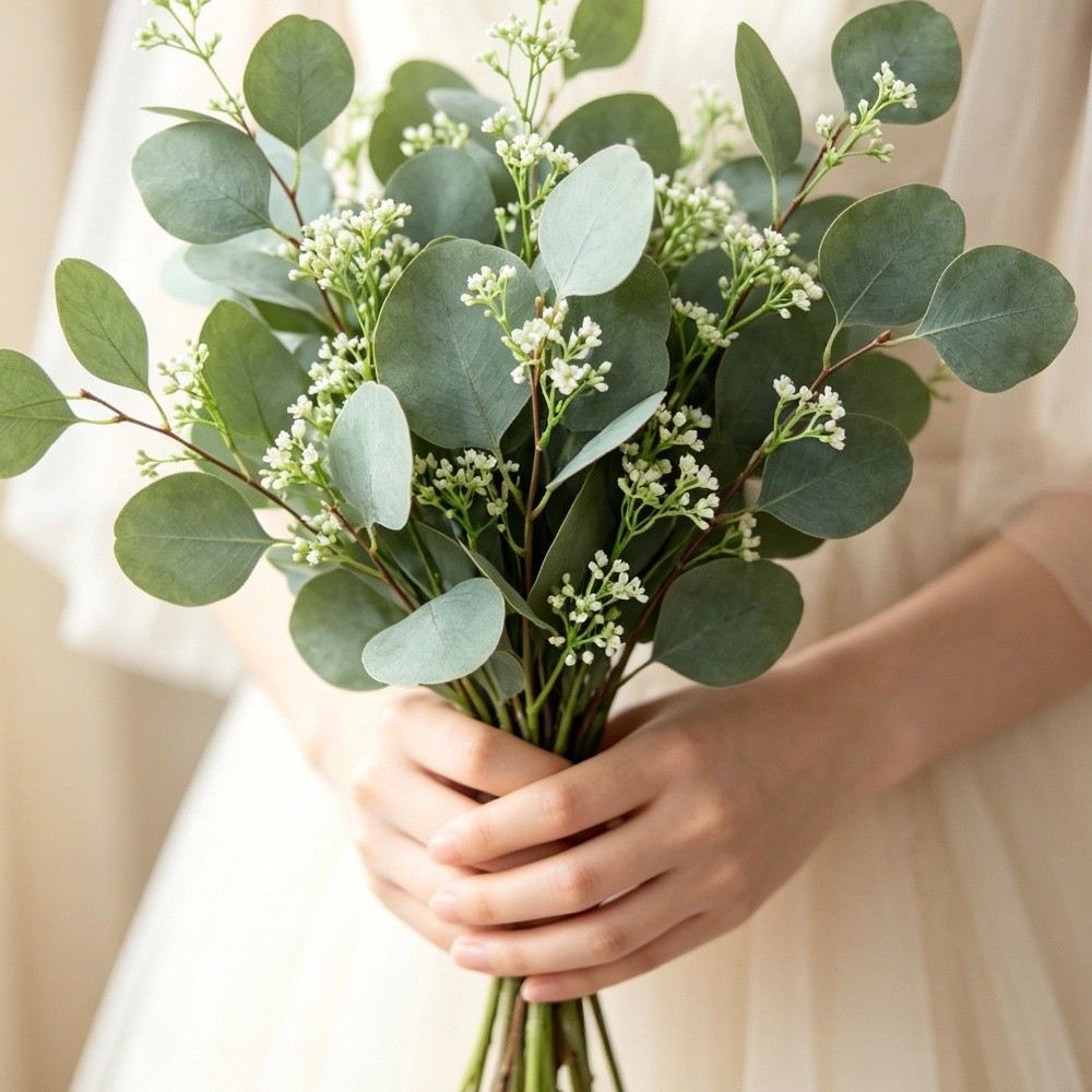1/3Pcs Artificial Eucalyptus B - Florist Supply Bulk 评论和价格