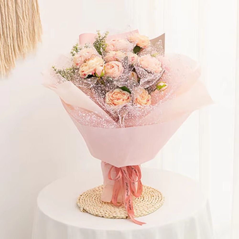 Snowflake Fresh Flower Wrappin - Florist Flower Supply 评论和价格